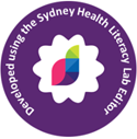 Health Literacy Sticker